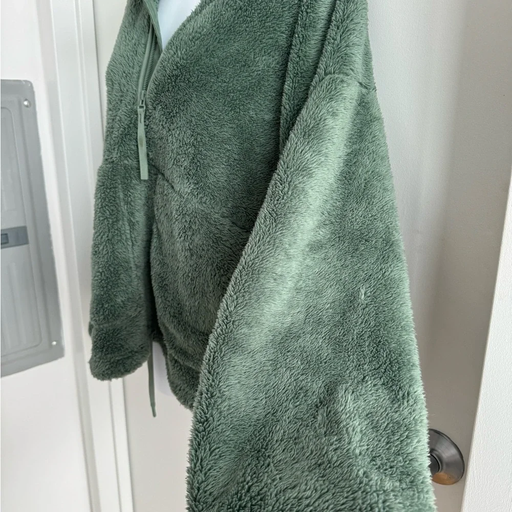 All In Motion Green Fleece Jacket - Picture 3 of 5